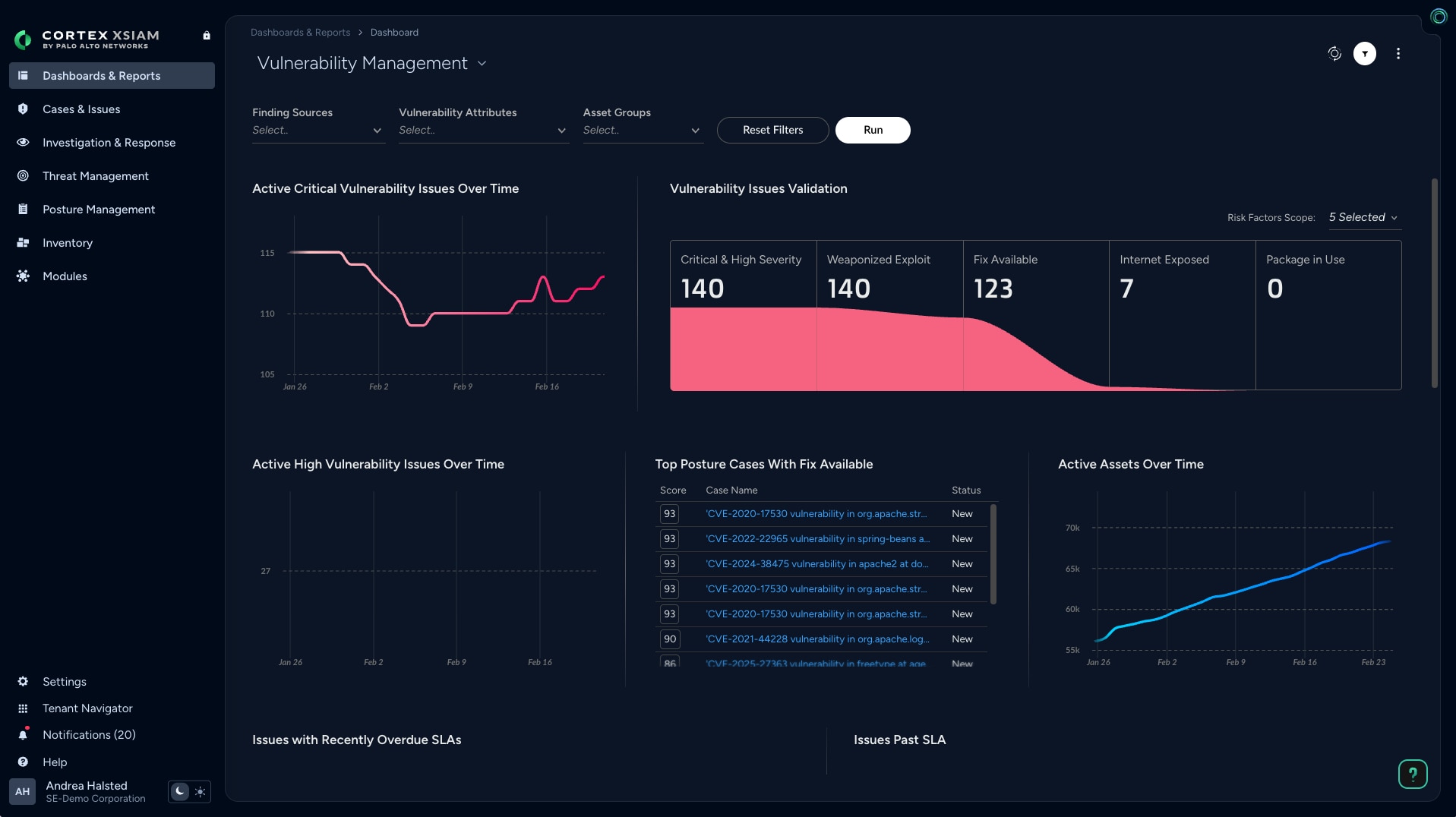 Vulnerability Management Front